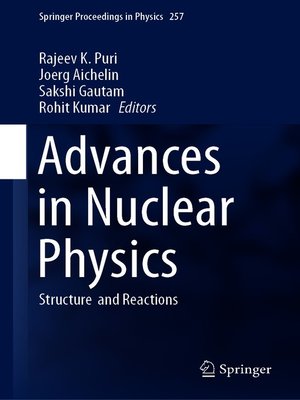 cover image of Advances in Nuclear Physics